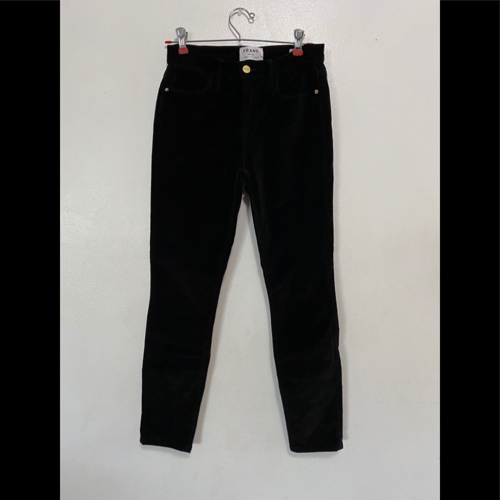 Frame velvet pants